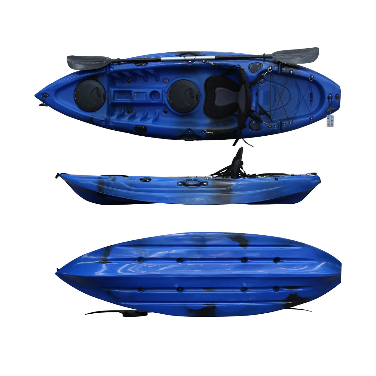 Fishing Kayak Sit On Top - Fishing Kayak Plastic Single Paddle Fishing
