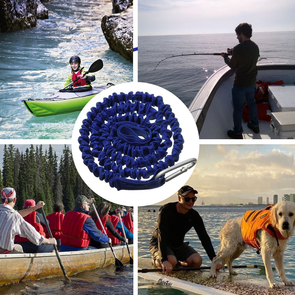 Adjustable Elastic Kayak Canoe - Fishing Kayak Paddle Leash incelemesi ve fiyatı
