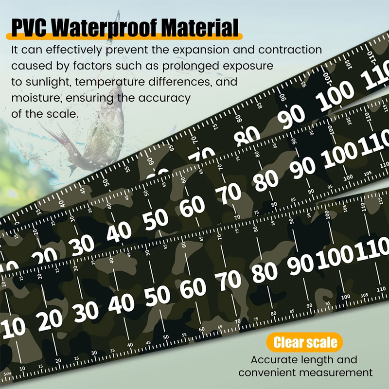 1pcs Fishing Ruler PVC Waterpr - Fishing Kayak Crate incelemesi ve fiyatı