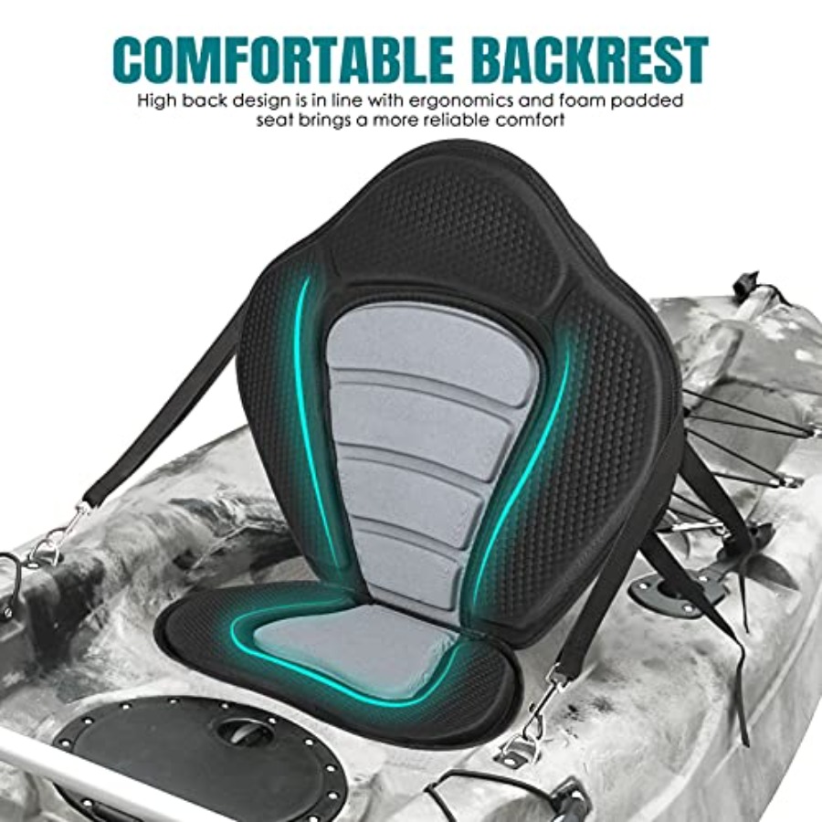 Deluxe Padded Kayak Seat with  - Fishing Kayak Storage Bag incelemesi ve fiyatı