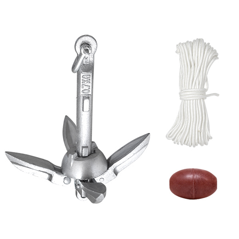 AB56-0.7KG Steel Folding Water - Fishing Kayak Anchor incelemesi ve fiyatı