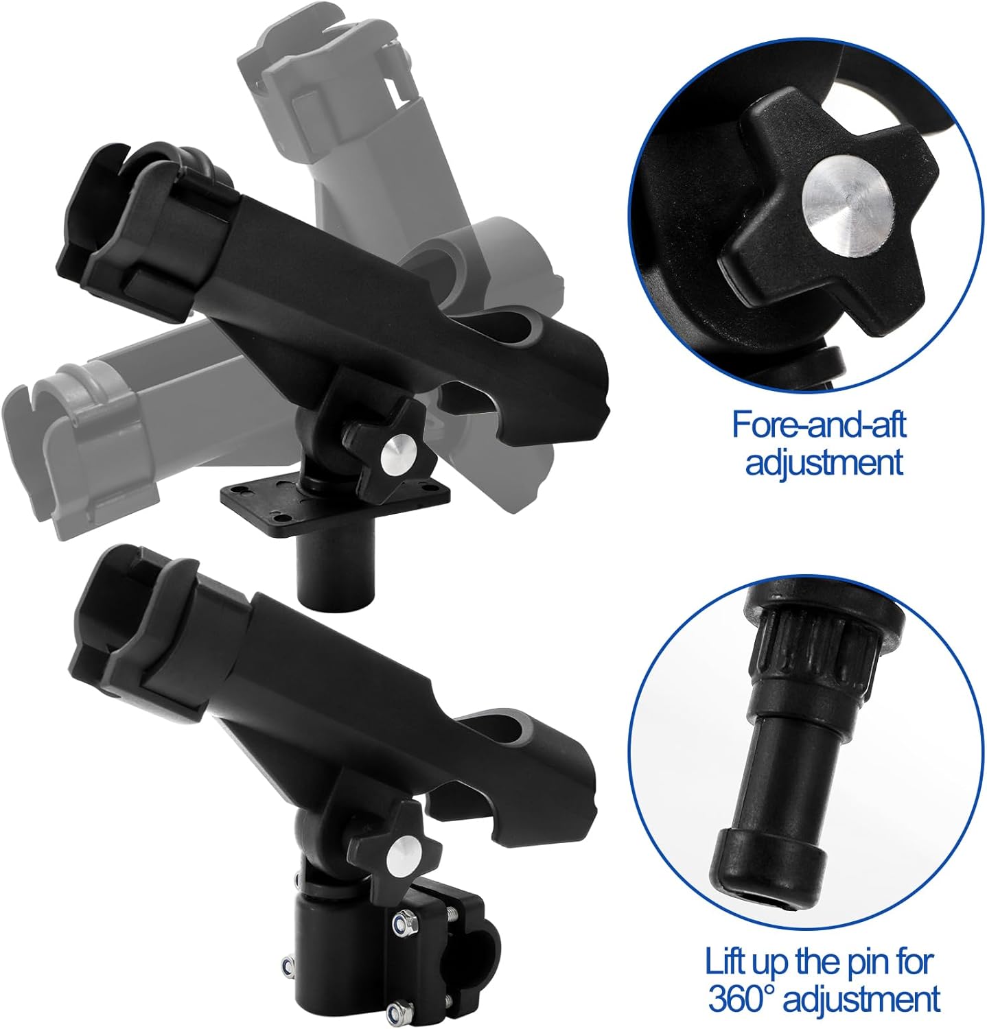 2 Pack Fishing Rod Holder with - Fishing Kayak Rod Holder incelemesi ve fiyatı