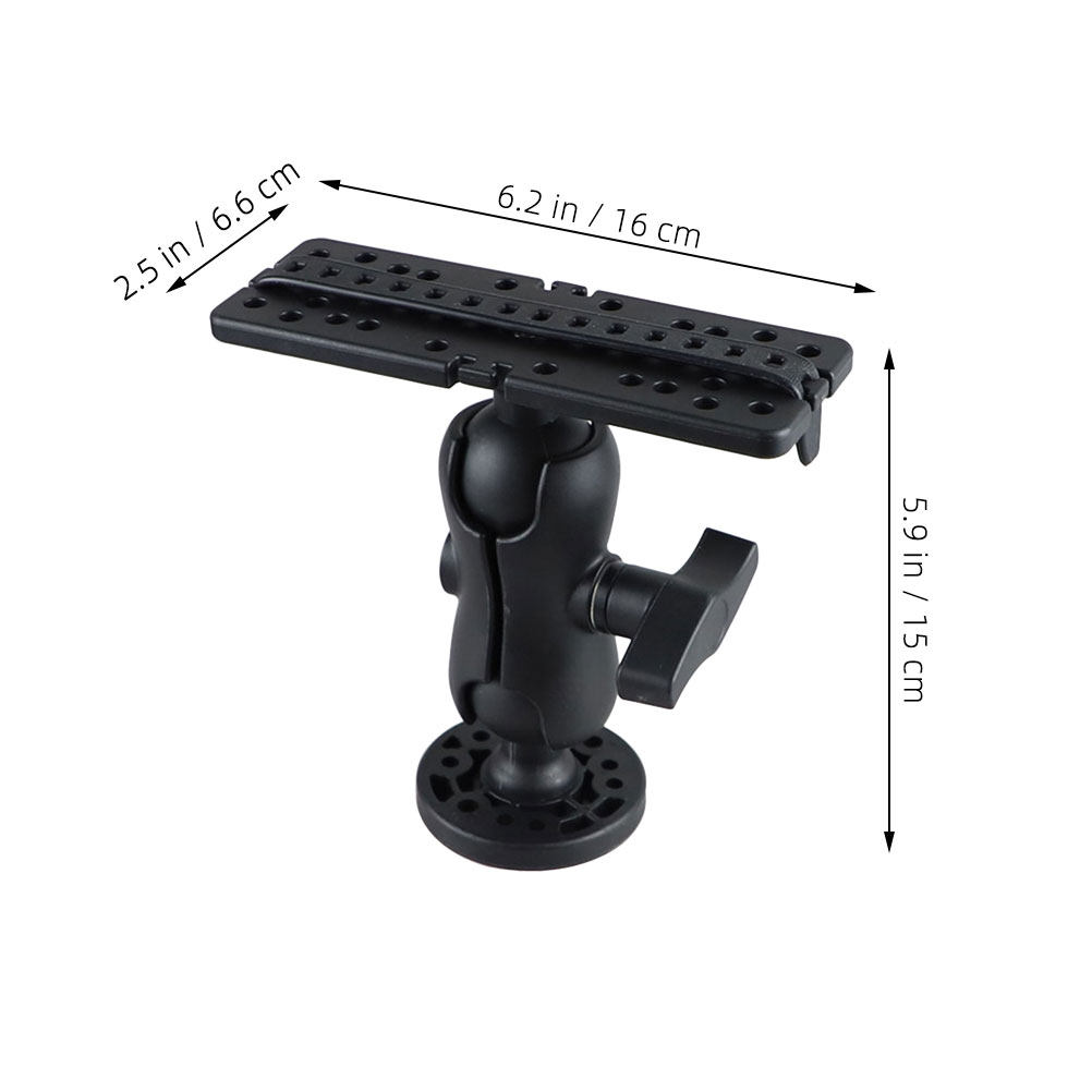 1Set 360 Degree Rotating Kayak - Fishing Kayak Fish Finder Mount incelemesi ve fiyatı
