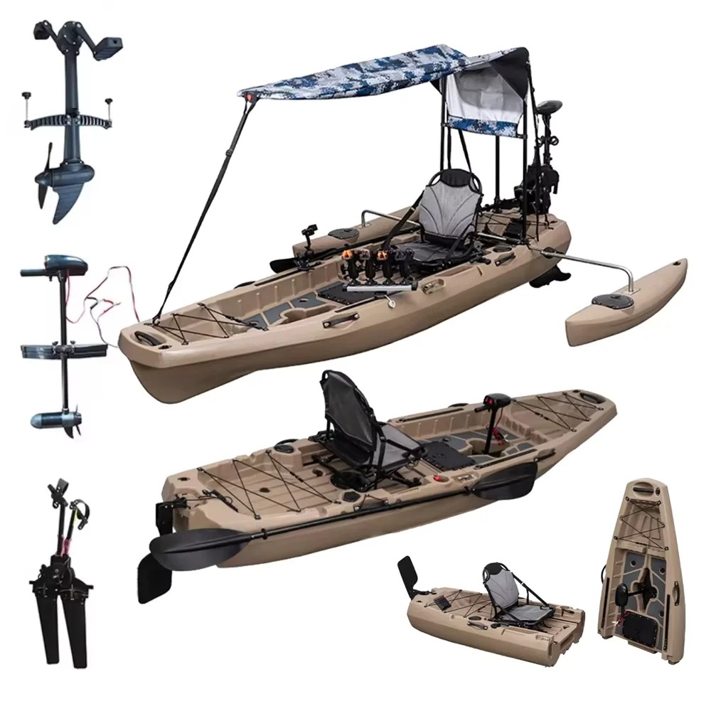 LLDPE Modular Kayak Canoe w/Pe - Fishing Kayak Pedal Drive incelemesi ve fiyatı