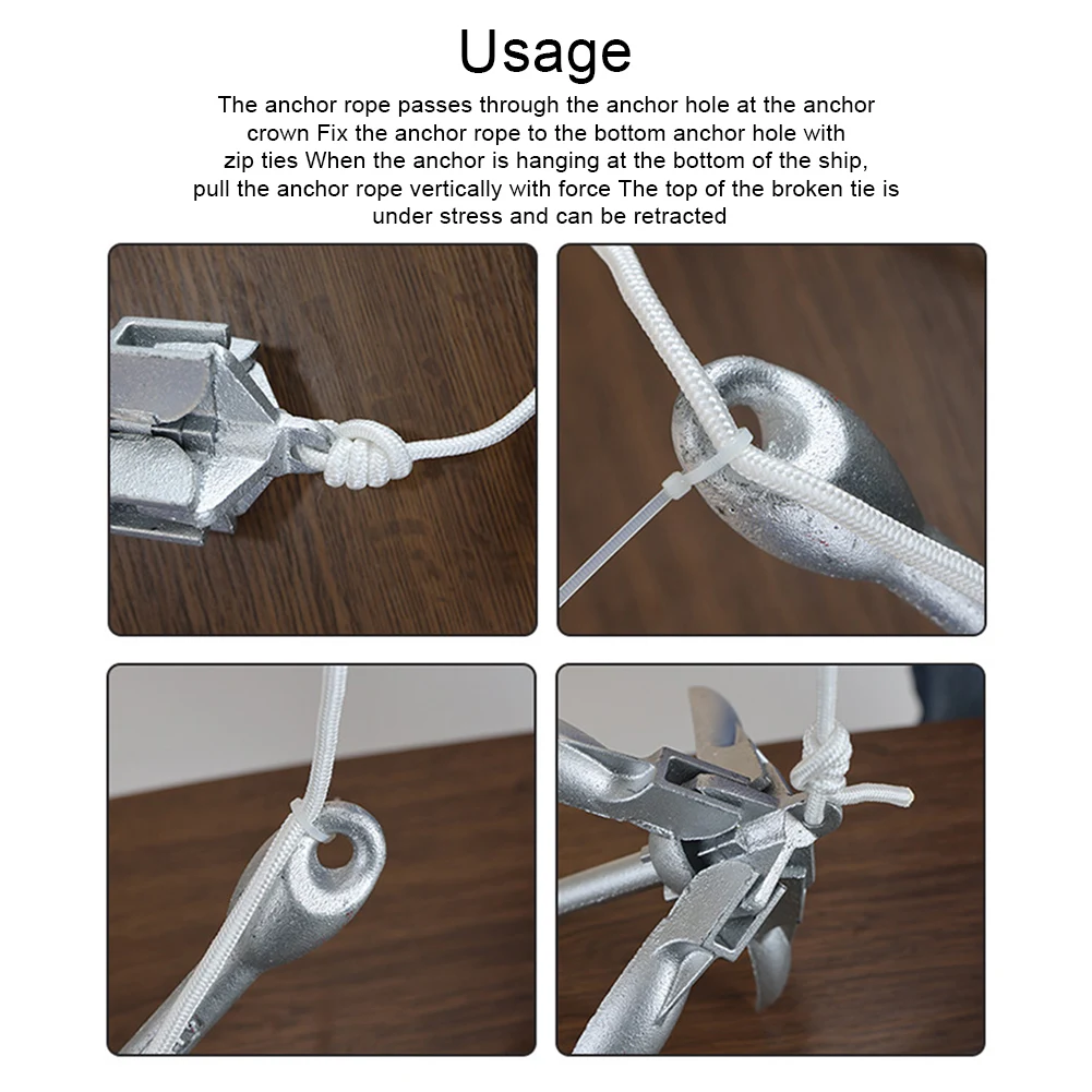 0.7KG 1.5KG Stainless Steel Fo - Fishing Kayak Anchor incelemesi ve fiyatı