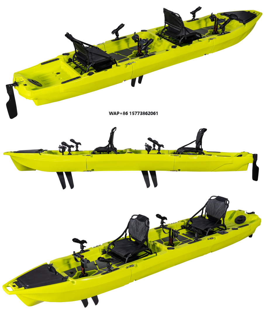 14 FT 3 Section Detachable Sol - Fishing Kayak Pedal Drive incelemesi ve fiyatı