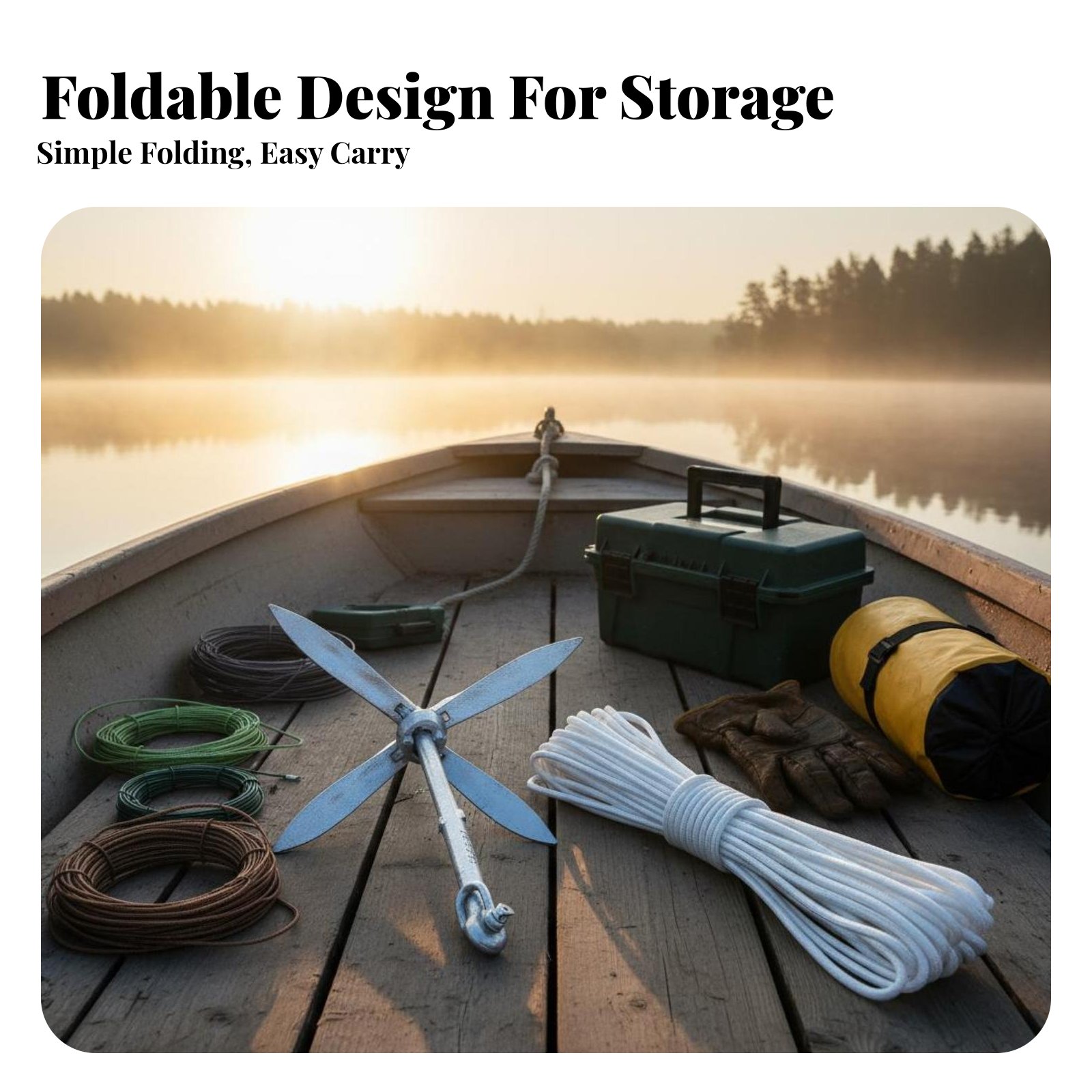 Lotus Anchor Foldable Carbon S - Fishing Kayak Anchor incelemesi ve fiyatı