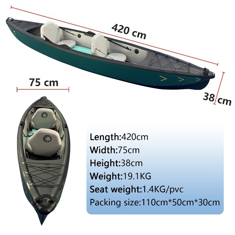 New Design 4.2m Portable Infla - Fishing Kayak Inflatable incelemesi ve fiyatı
