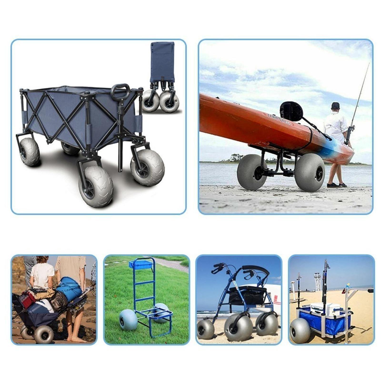 16 Inch Balloon Wheels Replace - Fishing Kayak Cart incelemesi ve fiyatı